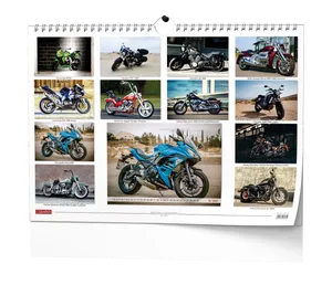 Wandkalender - Motorrad - A3